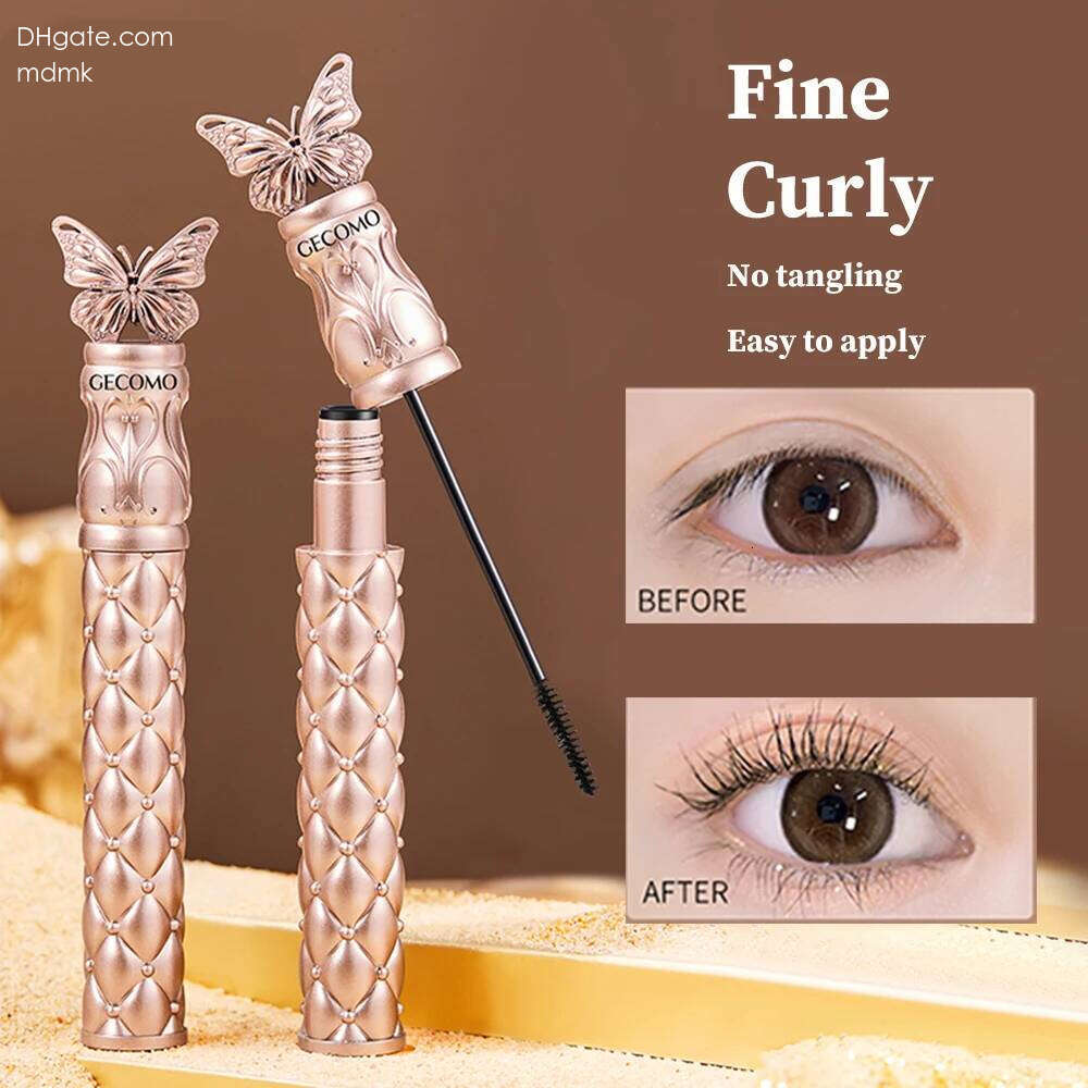 GECOMO Butterfly Flying Volume Mascara Curl Long-lasting Makeup Thin Brush Eyelash Primer Shape X250703