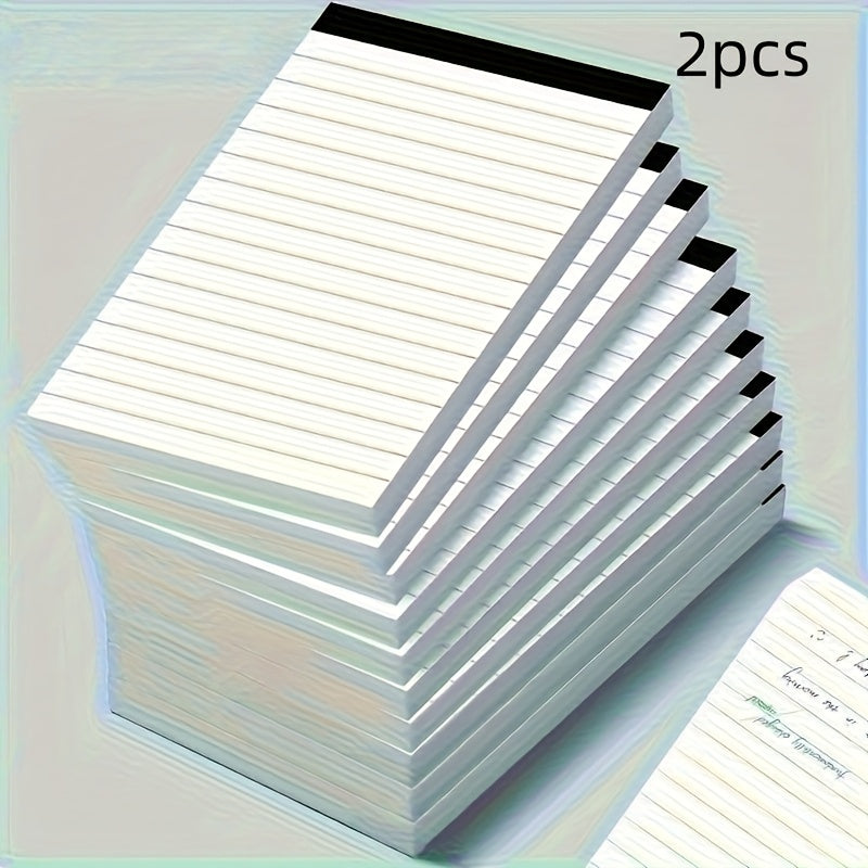 TEMU Pack Of 2 A7 Pocket Notebooks, Bulk Refill, For Business And Office, Compatible Mini Notebooks.