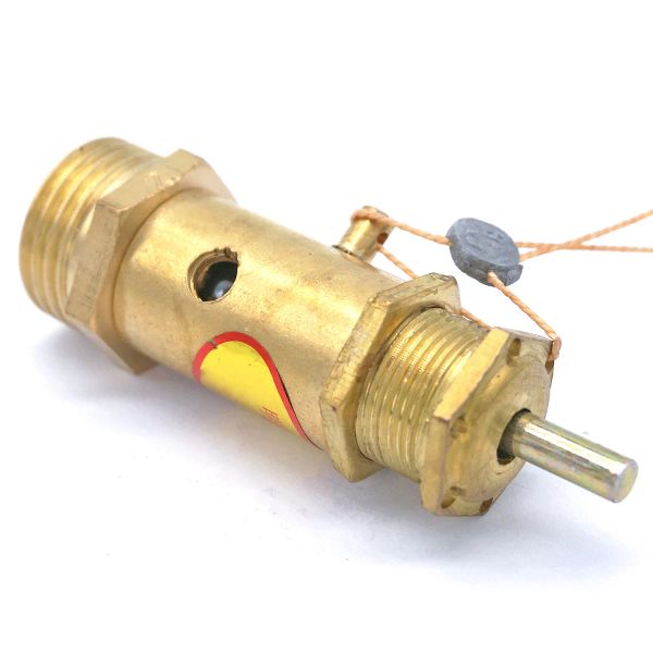 Pressue 1-2-3-4-5-6-7-8-10 Bar 1-4&quot; 3-8&quot; 1-2&quot; BSP Male Brass Safety Relief Pressure Valve Pop Off Valve Air Compressor