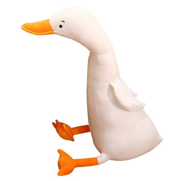 Stuffed Plush Animals Cute Cotton Goose Baby Accompanying Toy Comfort Dolls Soft Pillow Nordic Home Decor