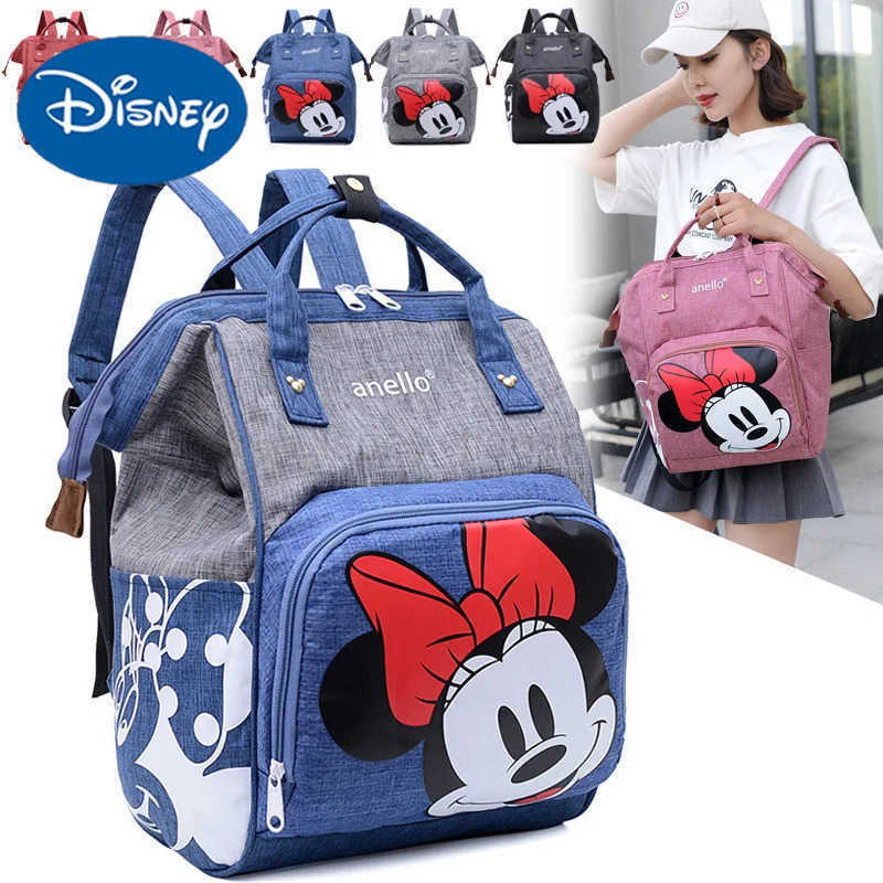 New Diaper Bags Women Backpack Mouse Travel Nursing Bag Baby Care Large Capacity Mommy Multifunction Shoulder BagXJ250515
