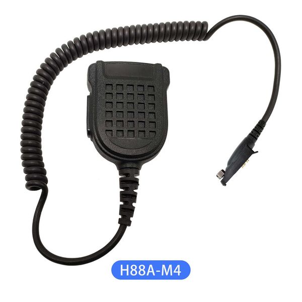 H88A-M4 Water-proof IP54-IP67 walkie talkie shoulder Microphone for Motorola Kirisun TYT two way radio