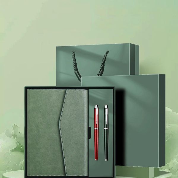Customizable Business Office Notebook Gift Set with Logo - Printed Notepads & Pens for Meetings