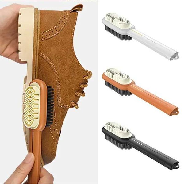 Double sided long handled boot cleaner rubber eraser set shoe dyeing dust-proof suede cleaning shoe B shoe suede cleaning shoe care Y241205