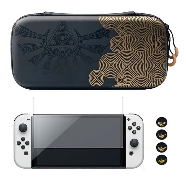 ZD Travel Bag for Nintendos Switchs OLED Portable Carrying Case for NS Game Console Game Accessories Storage