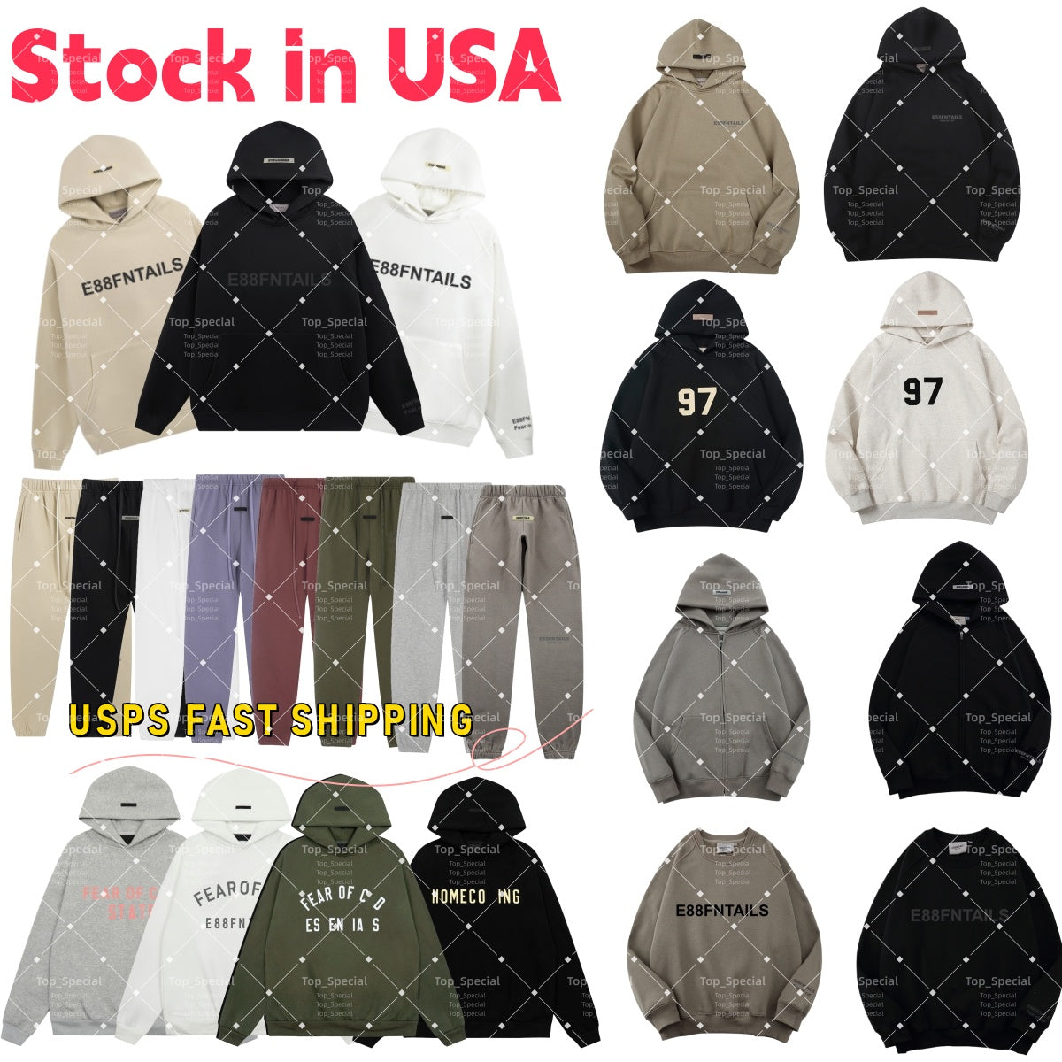 essentialsdesigner hoodie hoodie designer hoodies for men mens hoodie tracksuit designer hoodie men 3D Letter Hoodie Size S-XL clothes Streetwear Hi