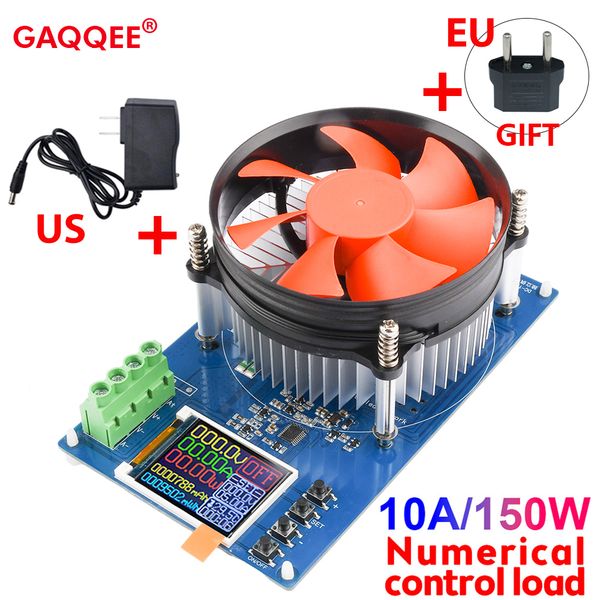 wholesale Other Electrical Instruments 150W Electronic Load 4-wires Battery Capacity Monitor 1.77 Inch TFT Color Screen CNC Power Discharge