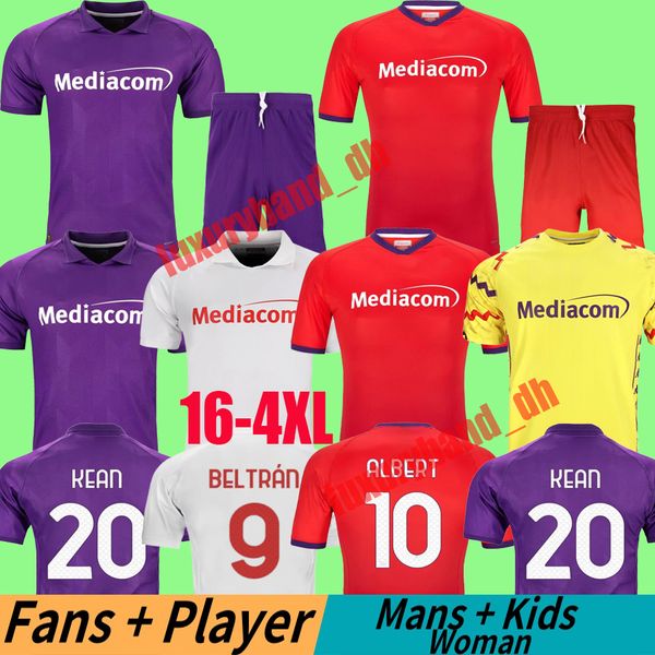 4XL 2024 2025 FIORENTINA soccer jerseys ALBERT SOTTIL CASTROVILLI MANDRAGORA J. IKONE 24 25 Fiorentina FOURTH Shirts KAYODE MILENKOVIC KEAN