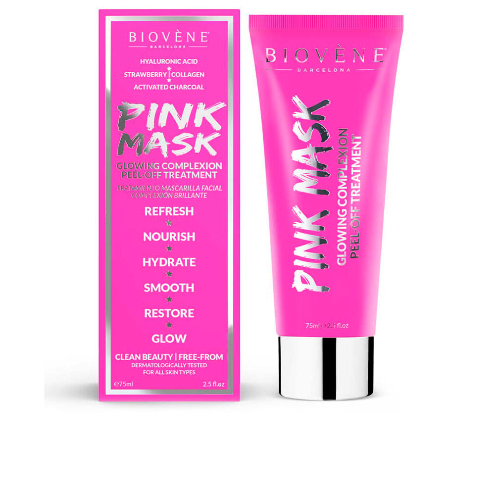 Biovene Pink Maska Peel Treatment-Off Kompleks rozświetlający 75ml