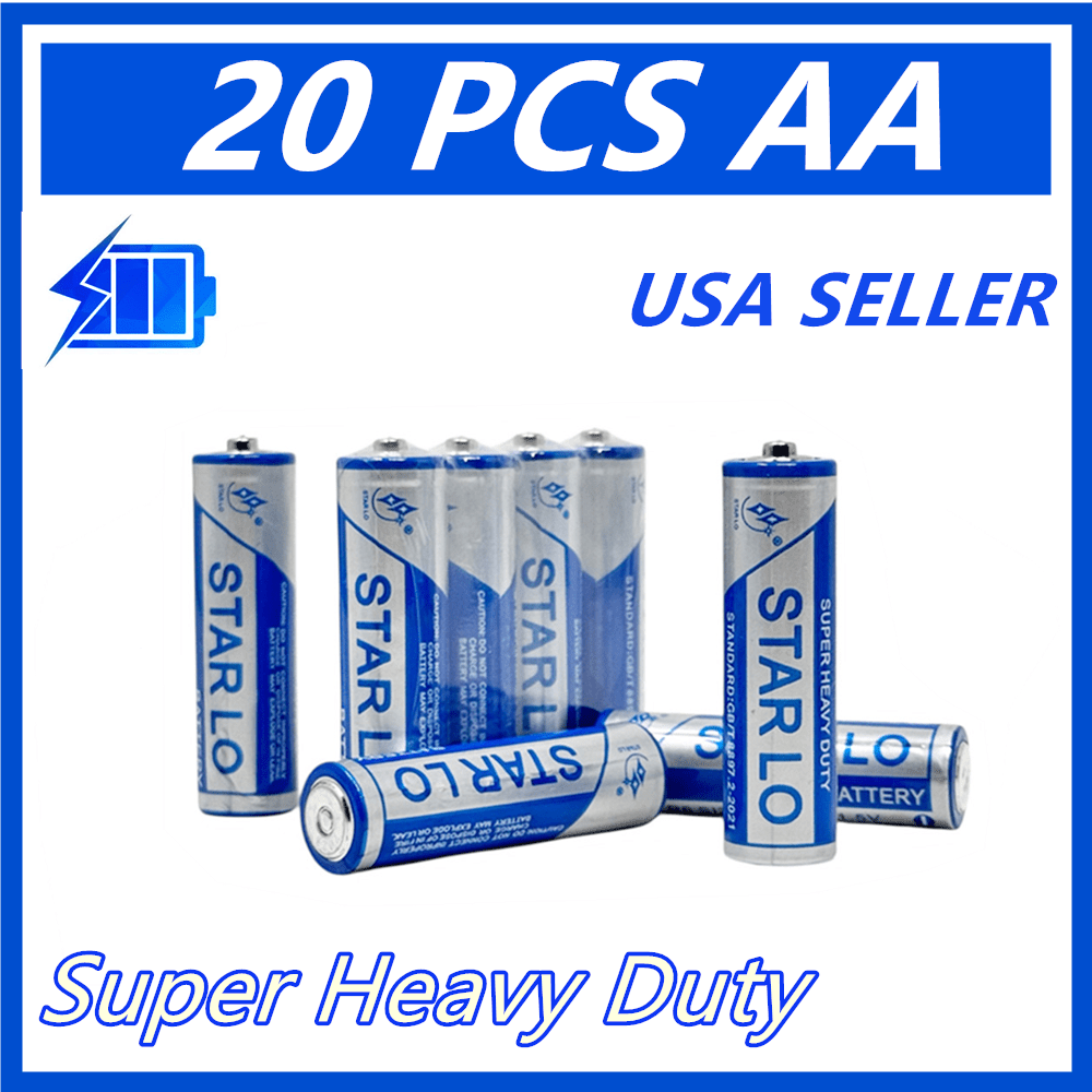 TEMU 20 Pcs Aa Duty Batteries, For Home, Household Device, , Durable And Long Lasting