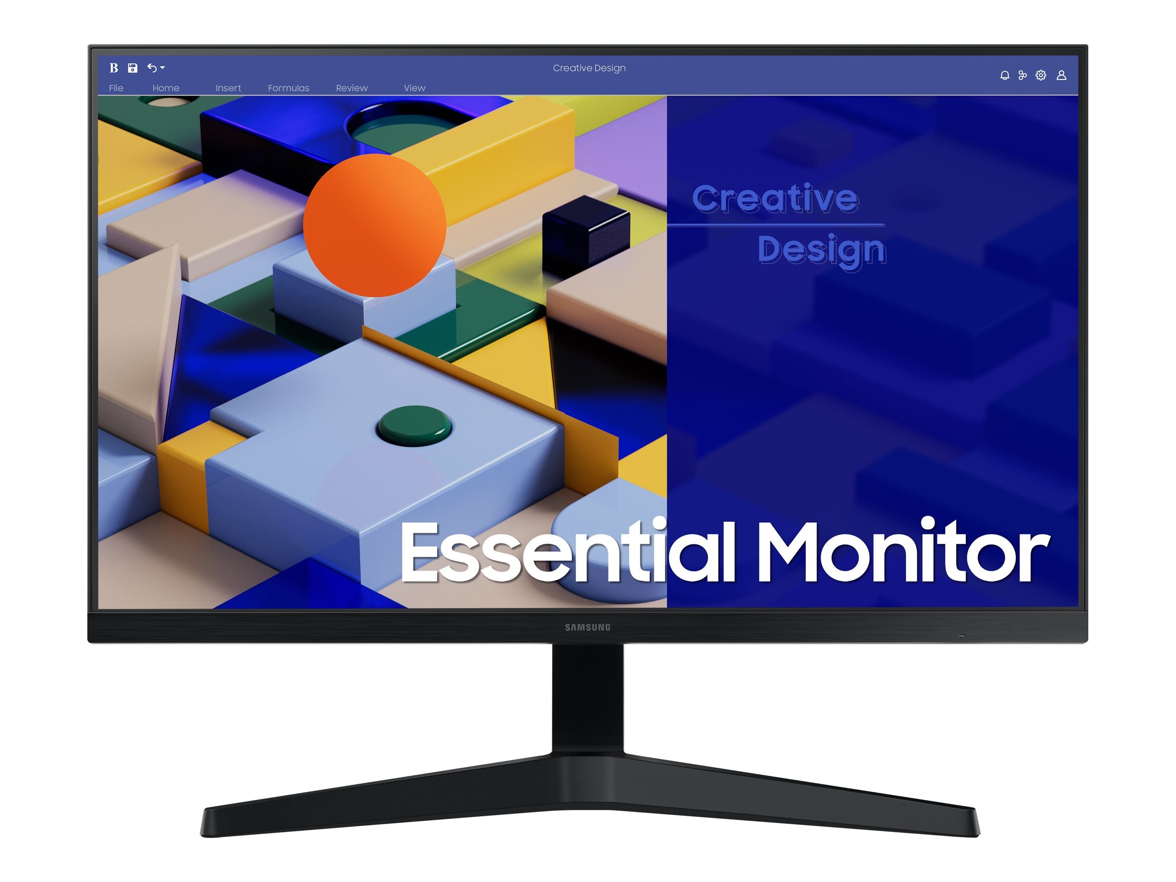 Samsung S27C312EAU - S31C Series - LED monitor - Full HD (1080p) - 27"