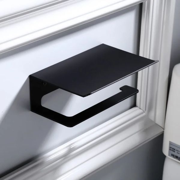 Toilet Paper Holders Toilet Paper Rack Sanitary Paper Roll Holder Paper Towel Holder Mobile Phone Bathroom Multi-function Shelves Accessorie