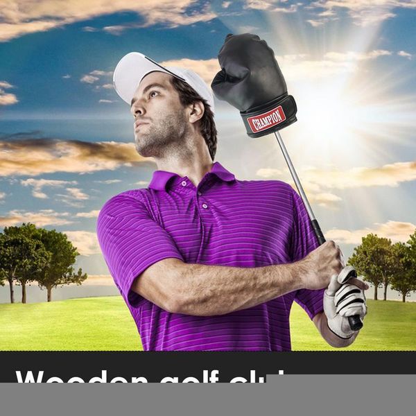 Driver Headcover Boxing Gloves,Protective Golf Club Head Covers,Driver Headcover Golf Headcover for Driver and Fairway Cover