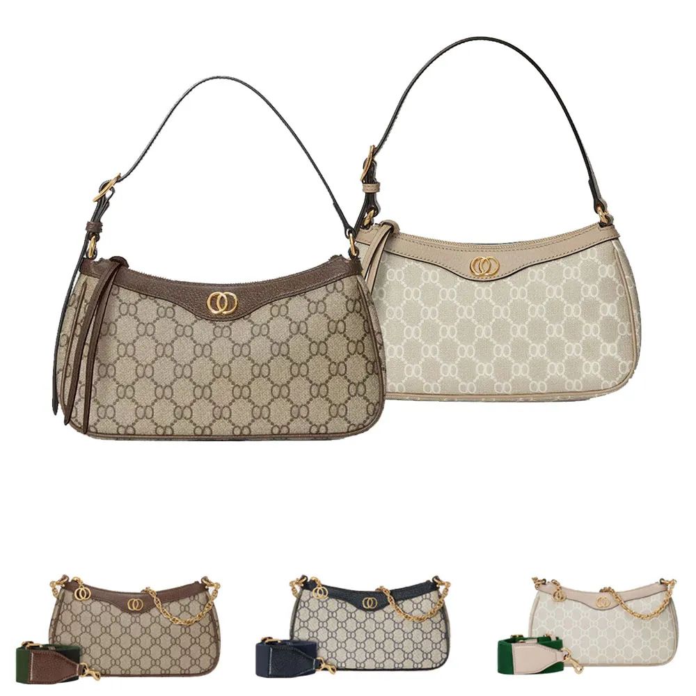 Designer Bag Shoulder bag Luxury High Quality Woman Wallet Brown Fashion Handbag Classic Women&#039;s Bag Printed Retro Sweet Outdoors Purse Underar