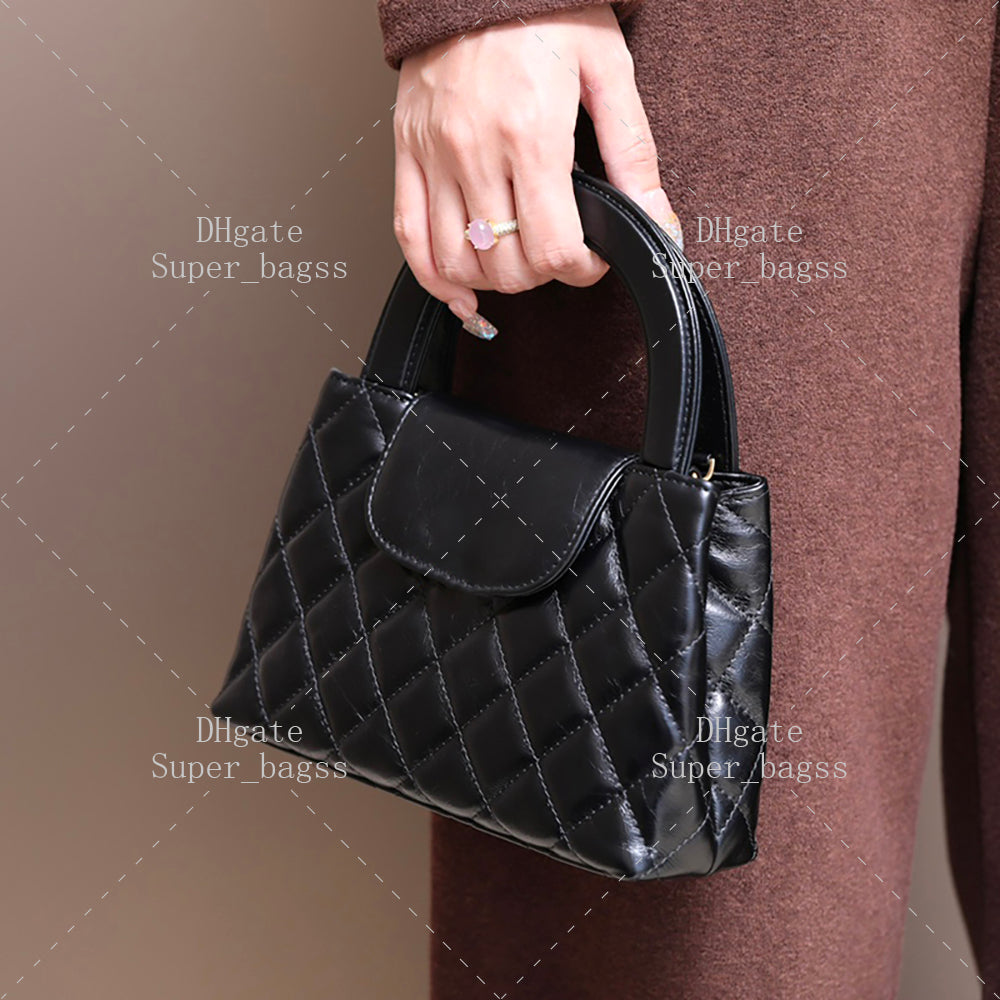 Luxury designer bag handbag leather shoulder bag 19CM chain bag mirror quality crossbody bag with box C535