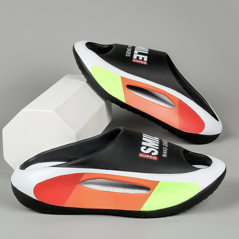 Brand New Summer Men Women Slippers Outdoor Sandals Beach Men Casual Shoes Thick Soft Sole Slides Men Flip-flops Men&#039;s Slippers