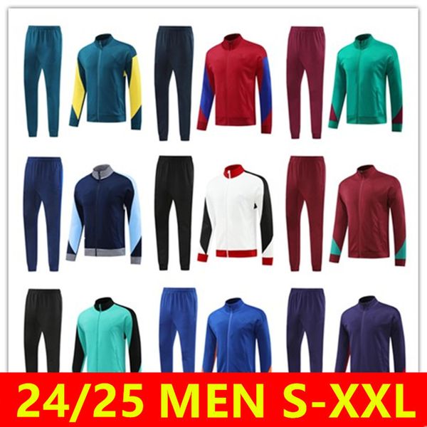 2024 2025 FODEN BELLINGHAM Football tracksuits Pre Match DEMBELE Sportswear Boca Juniors Soccer jacket 24-25 MBAPPE jogging Strike Drill Men