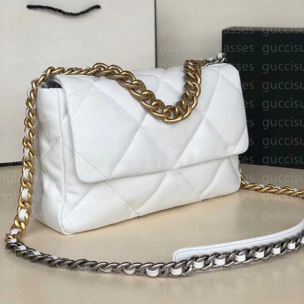 Evening Bags 9A handmade quality classic flap 19 bag crossbody Designers bags Genuine Leather shoulder Handbags womens purse Messenger handb