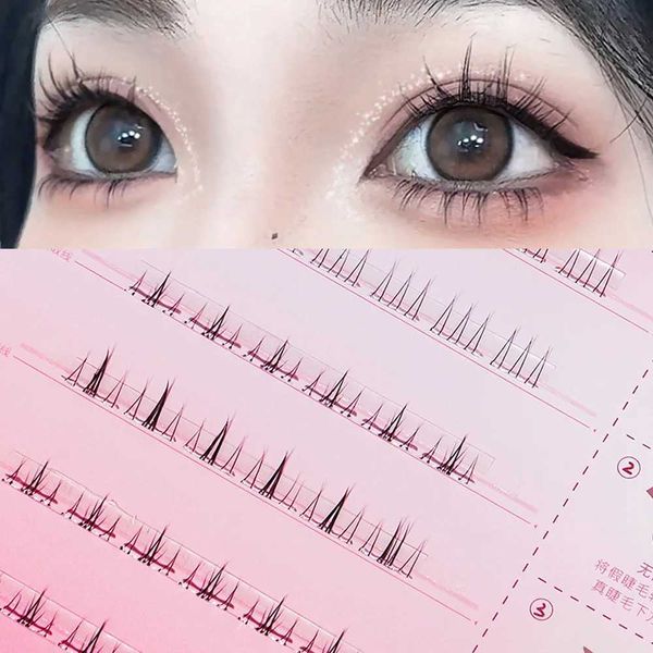 Little Cat Lower Eyelashes BQI Eye Makeup Self Adhesive Individual Lashes No Glue ClusterXJ250116