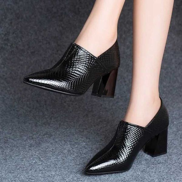 2024 New Fashion Versatile Designer Fashion Style Party Shoes Womens High Heels Solid Color Womens Office Formal ShoesC241127