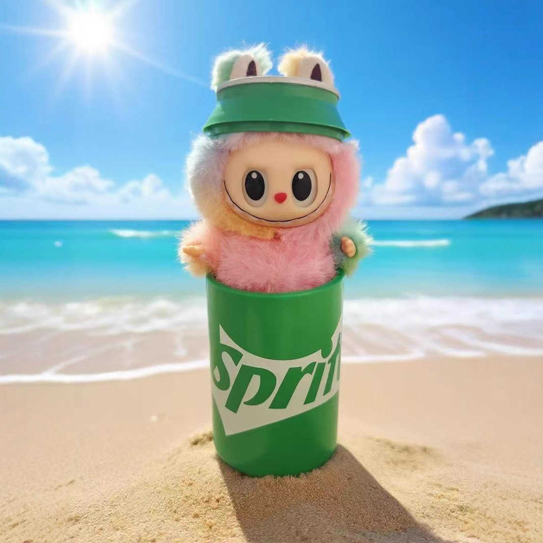 POPMART Labubu 4th Generation Pendant Bubble Mart Blind Box Sitting Party Vinyl Plush Toy L250802