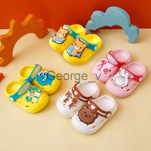 Sandals Summer Baby Kids Cartoon Sandals Crocs Sandals For Children Baby Girl Shoes Sandal Infantil Boy Girl Children Garden Beach Shoes J23