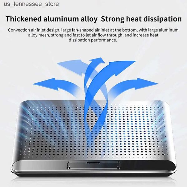 Laptop Cooling Pads Gaming Notebook Radiator Air cooler Stand Semiconductor refrigeration 12-18 inche Laptop Cooler Cooling Pads Silent Comp