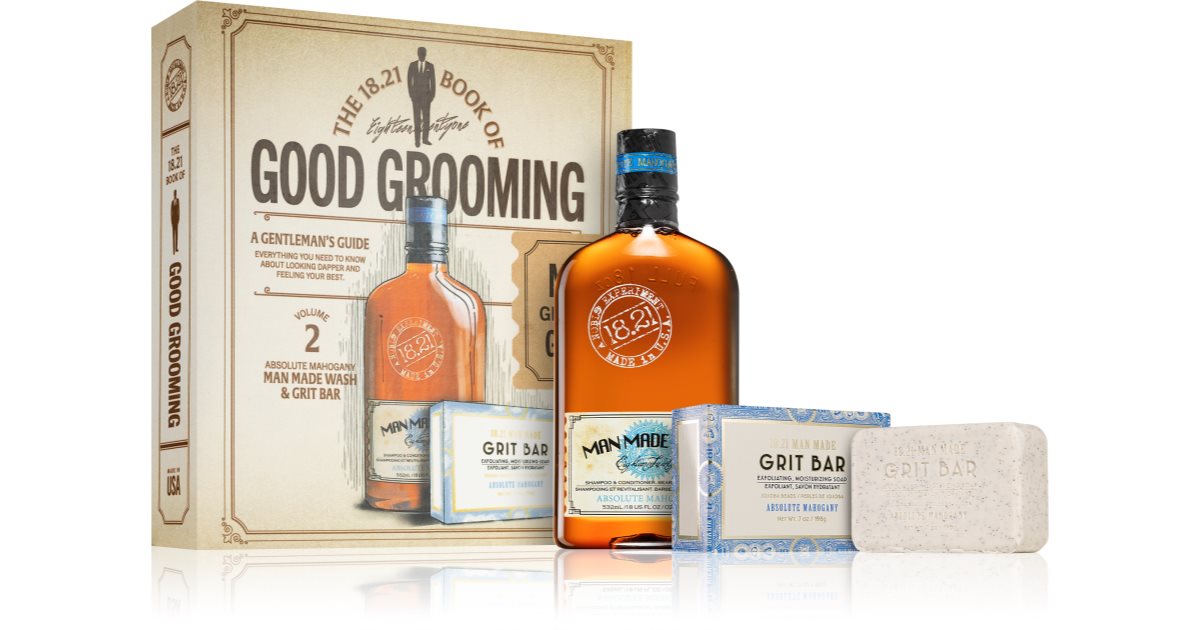 18.21 Made Book of Good Grooming Volume 2 gavepakke (for menn)
