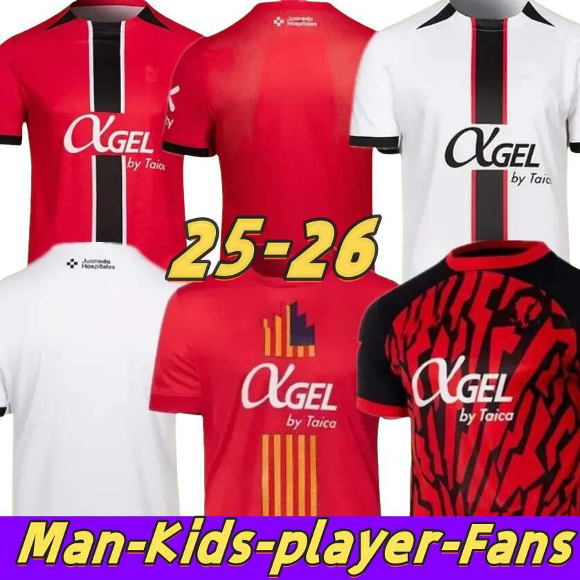 25 26 RCD Mallorca Soccer Jerseys LARIN MURIQI DANI RODRIGUEZ 2025 2026 VALJENT ASANO ABDON S.DARDER Football Shirts NAVARRO J.MOJICA MASCARELL
