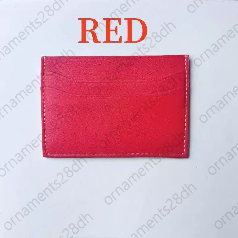 Card holder Designers Credit Holders Mini Wallets designer passport holder Mens And Women Genuine Leather Pure Color Card Holder Purses Wallet coin