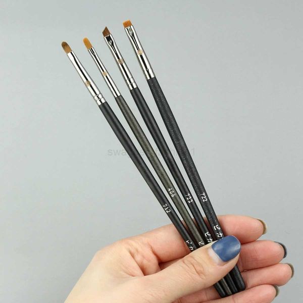 1pc Precision Eyeliner Beveled Concealer Makeup brushes tapered Eyelid Make up brush Flat liner liquid eyebrow 406 712 722XJ240807