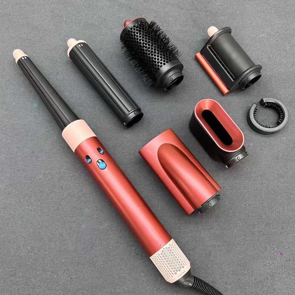 Multifunctional 7in1 Curling iron Hair dryer Negative ion HS08 styling tool Top quality Dry & wet curling iron hairdrier with gift box