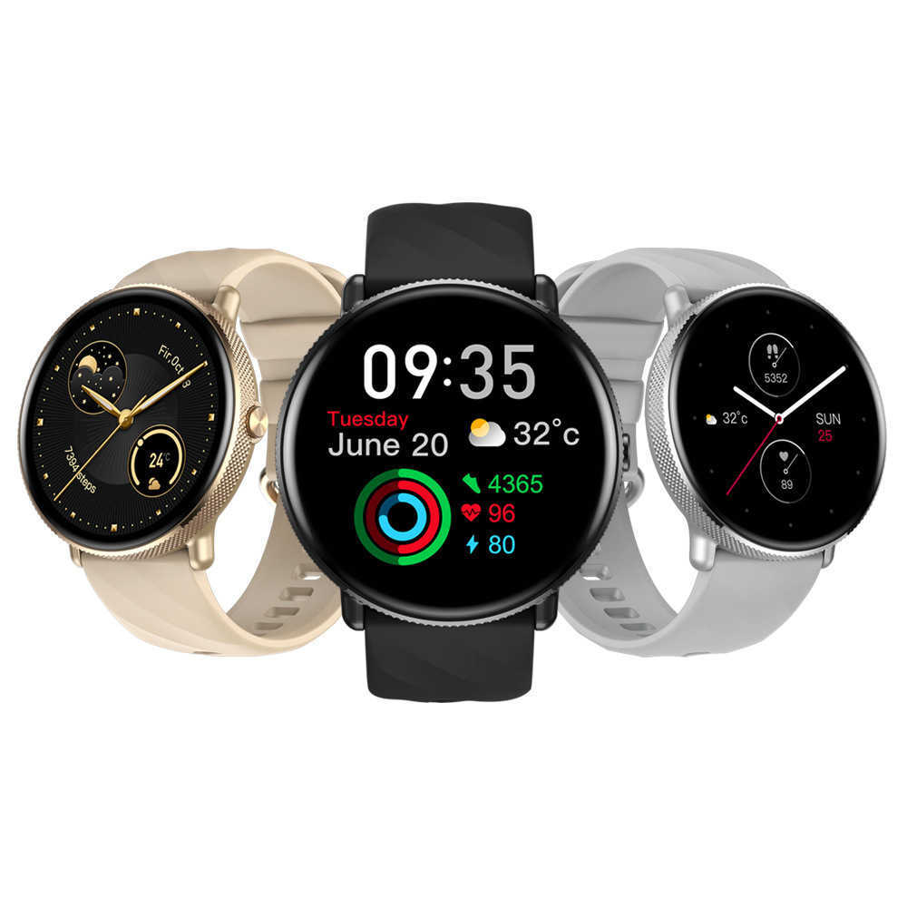 Zeblaze GTR 3Pro smartwatch with Bluetooth calling, health monitoring, 1.43-inch AMOLED display, new model L251009