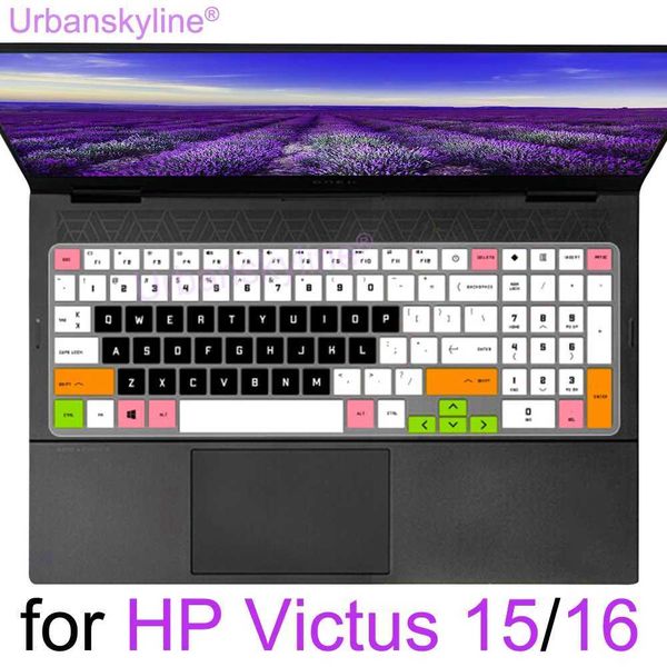 Keyboard Covers Suitable for HP Victus 15 16 15.6 16.1 inch 15t 15z 16-d gaming laptop protector skin shell silicone accessories TPU 2022 ke