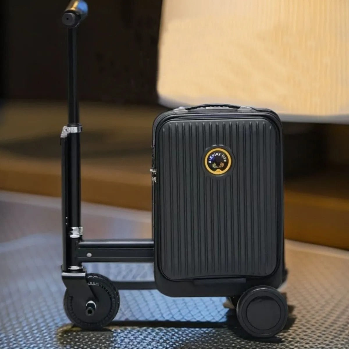 Designer Electric Luggage Rideable Mobility Scooter Trolley Case Chassis Riding 20 inch suitcase travel case Boardable Smart Electric Car Case