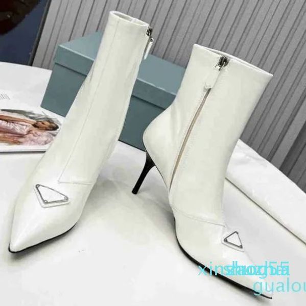 2024 boots comfortable boots slim short skirt thick sole ankle boots