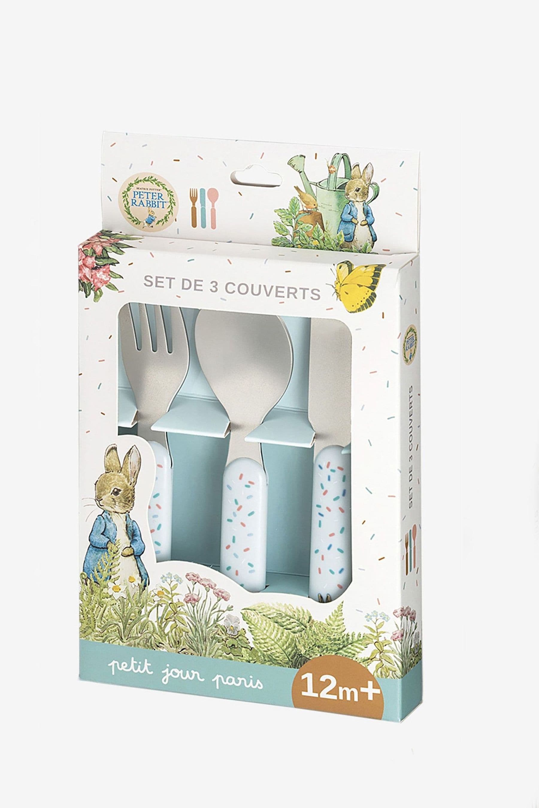 Petit Jour 3-Piece Peter Rabbit Cutlery Set ONE Matron Inn