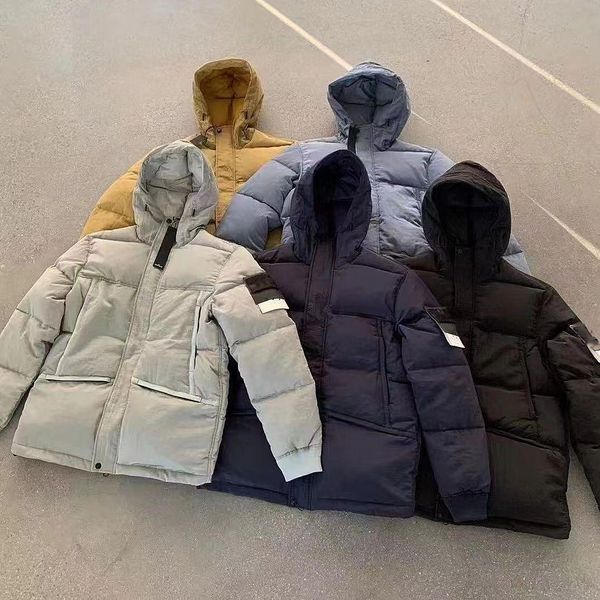 Designer Winter Down Jackets Zipper Batrebreaker Hoodies Homens Mulheres Parka Sweatshirts Coats Downs Jacket Mens Clothing Asian Tamanho M-