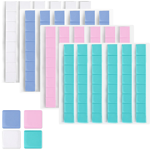 4Pcs 4 Colors Reusable Nail Art Plasticine Clay