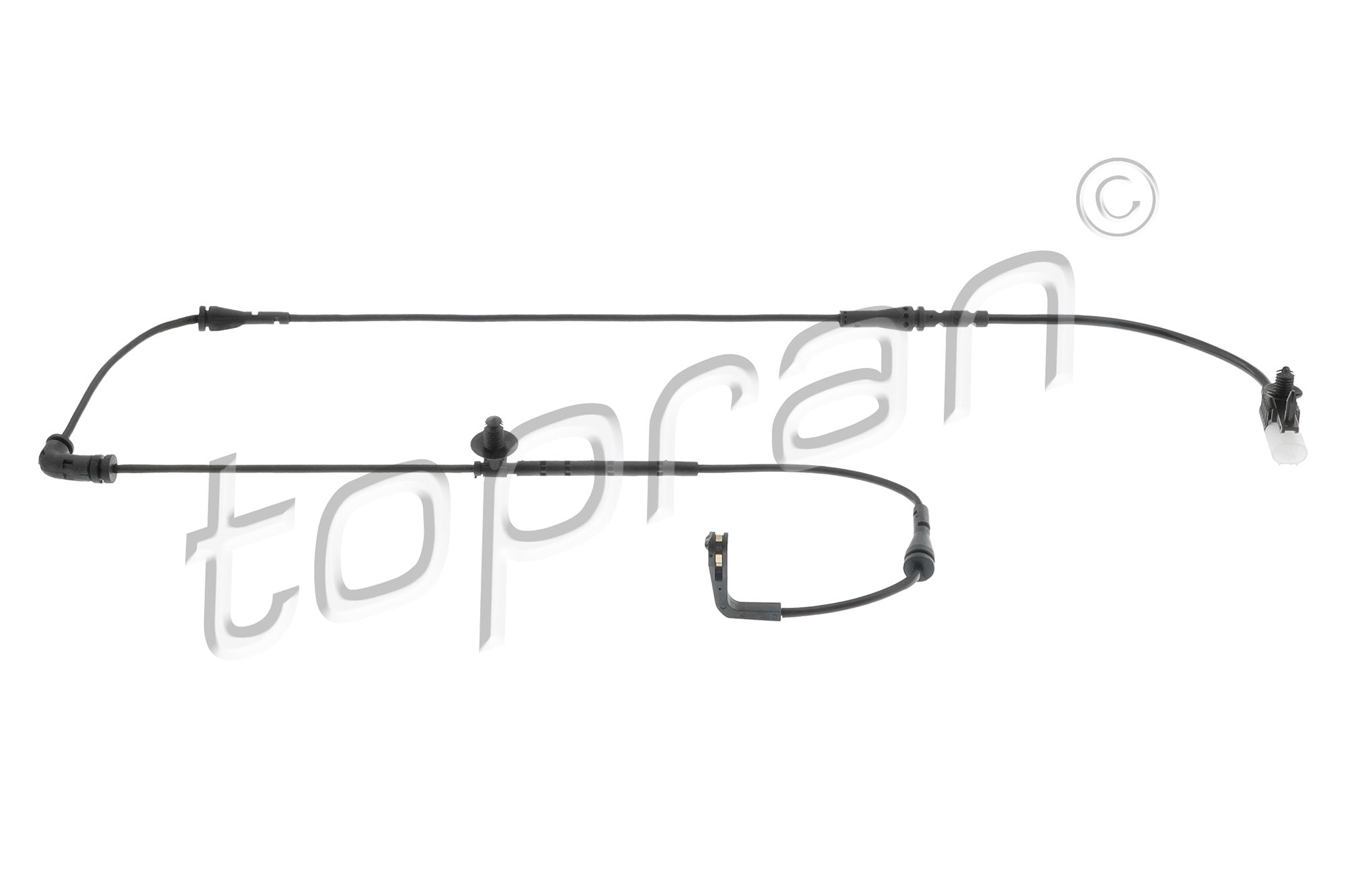 Sensor, brake pad wear TOPRAN 602 018