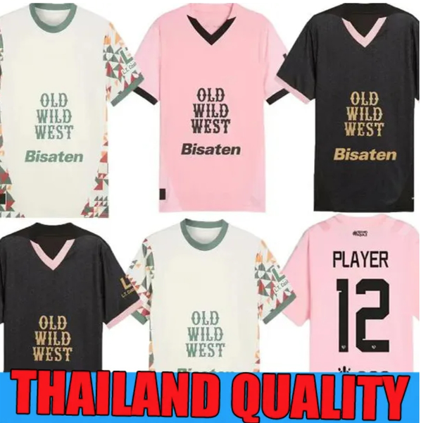 24-25 p alermo mens soccer jerseys segre damiani saric buttaro brunori home Away 3RD whie football shirts short sleeve uniforms 23 24 25 pin