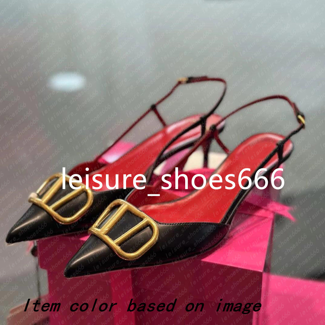 Designer Sandals High Heels Genuine Leather for Women Shoes 6cm 8cm 10cm Summer Luxury Flat Slides Ladies Beach Sandal Party Wedding Shoes size 35-4