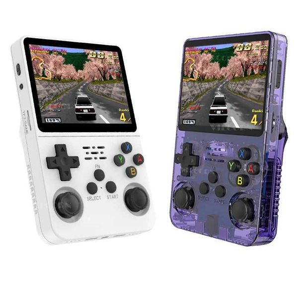 Portable Game Players R36S video game console Linux system 3.5-inch IPS screen portable pocket retro handheld support dual player online com