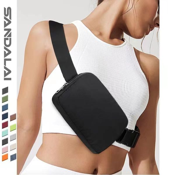 Designer Nylon 5A Yoga Belt Bum everywhere Bag Portable Fanny Pack for Men and Women with Crossbody Strap hot sell 1225 DHL