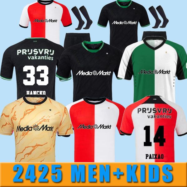 2024 2025 16-2XL FeyeNOords KOKCU Soccer Jerseys Gimenez Danilo Football shirts TIMBER PAIXAO SZYMANSKI TAABOUNI HANCKO