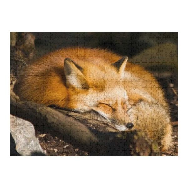 Vulpes Jigsaw Puzzle For Children Custom Child Gift Custom Name Wood Customizable Gift Christmas Toys PuzzleM240817