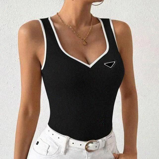 Womens Designer Vests Gilet Tshirts Summer Woman T Shirts Tanks T-Shirts Tees Vestidos Tops Short Outwears Street Round Nexk Shirt S-XL bf 18