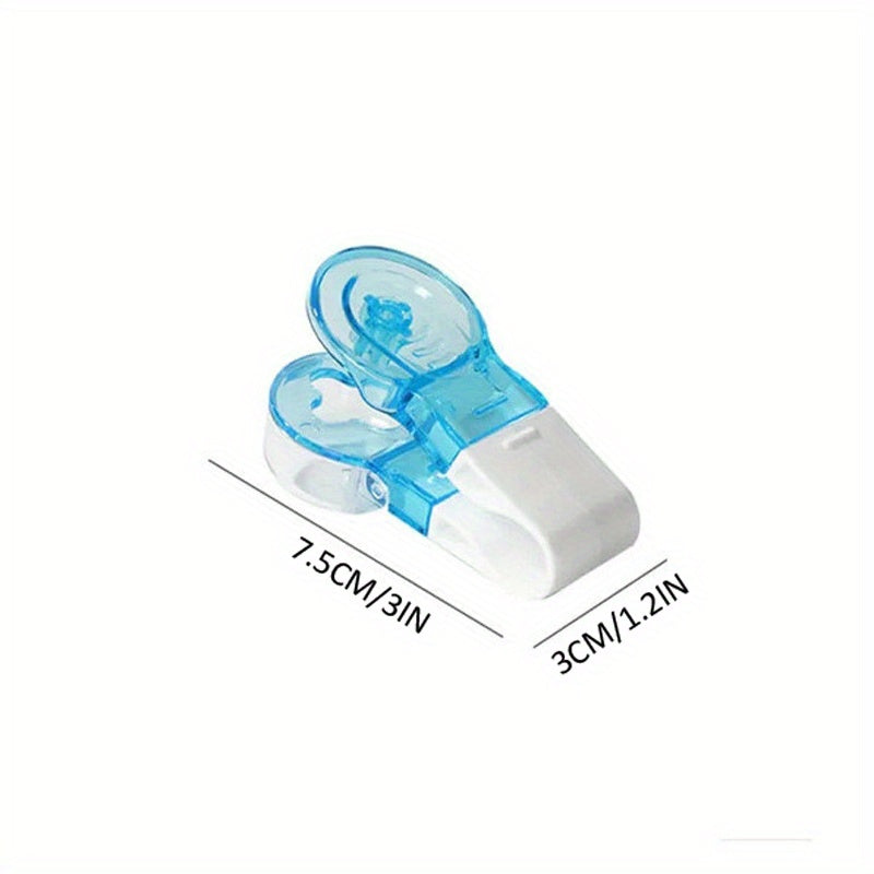 TEMU 1pc Portable Pill Remover With Medicine Box Household Gadgets, Tablets Pills Pack Assistance Tool Pill Dispenser