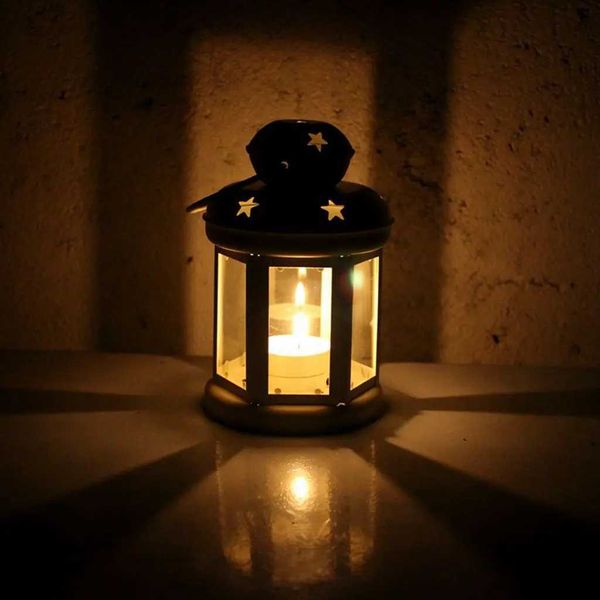 New Arrival Handmade unique candles tea lamp holder black and white candle holder living room Nordic metal candle sculpture decoration Z2501