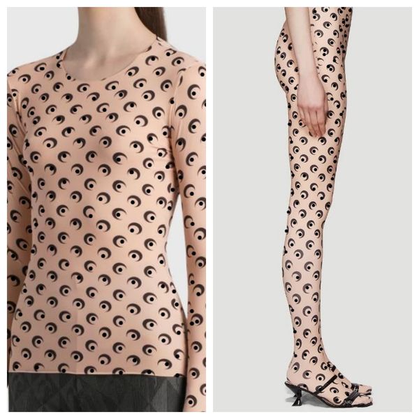 2024SS new lovers shirts tee women casual t-shirt Moon Long Sleeve Marine Pants Leggings STREET L fashion clothes tees outwear tops quality